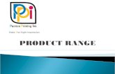 PRODUCT RANGE Make The Right Impression. PRODUCT RANGE Liquid Inks Paste Inks Specialty Solutions Make The Right Impression.
