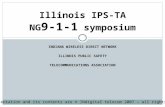 INDIANA WIRELESS DIRECT NETWORK ILLINOIS PUBLIC SAFETY TELECOMMUNICATIONS ASSOCIATION Illinois IPS-TA NG 9-1-1 symposium this presentation and its contents.