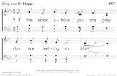 1-1 Sing and Be Happy 587Sing and Be Happy. 1-2 Sing and Be Happy 587Sing and Be Happy.
