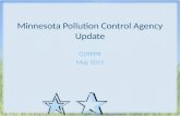 Minnesota Pollution Control Agency Update GLRPPR May 2011.