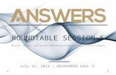 ROUNDTABLE SESSION 5 Eminent Domain and Vacant/Abandoned Property Legislation Update July 22, 2014 | BROADMOOR HALL D.