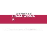 Workshop WORKSHOP UNAM CIDI / HOCHSCHULE WISMAR DESIGN 25.9.13 – 14.10.13 Prof. Cornelia Hentschel / Prof. Luis Equihua / Prof. Yesica Escalera / Prof.