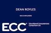 DEAN ROYLES NHS EMPLOYERS. ECC Annual Conference and AGM 4 March 2014 Dean Royles Chief Executive, NHS Employers @NHSE_Dean @NHSEmployers.