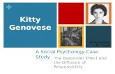 + A Social Psychology Case Study The Bystander Effect and the Diffusion of Responsibility Kitty Genovese AP Psychology Mr. Tusow.