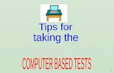 1. 2 It’s almost time to take the Computer Based Exams (FCAT 2.0 and EOC)! Here are some important explanations and reminders to help you do your very.