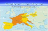 Napoleon Rules France. Napoleon Bonaparte (1769-1821)