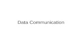 Data Communication. What is data communication? Data communications deals with the transmission of signals in a reliable and efficient manner Ultimately,