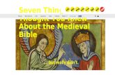 HizzFee D Lists Seven Things You Thought You Knew About the Medieval Bible …. but really didn’t.