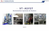 2014 ¬ VT-ASYST Automation Systems & Testers. Facts of VIDEOTON Group ¬ VT-ASYST  A privately owned, financially strong, vertically integrated industrial.