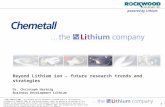 © 2008 CHEMETALL GMBH - This document and all information contained herein is the proprietary information of CHEMETALL GMBH. No intellectual property rights.