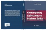 Duska - Contemporary Reflections on Business Ethics