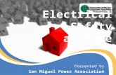 Presented by San Miguel Power Association. How does your home use electricity? Home Power Electricity plays an integral role in how our homes operates.