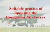 Suitable process of updating the Hungarian Air-Forces DSc. György Seres 2002.