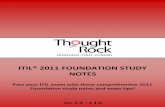 ITIL Foundation Study Notes