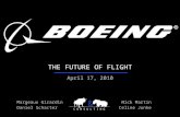 THE FUTURE OF FLIGHT April 17, 2010 & CONSULTING Nick Martin Celine Junke Margeaux Girardin Daniel Schacter.