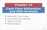 Cash Flow Estimation and Risk Analysis Chapter 12  Relevant Cash Flows  Incorporating Inflation  Types of Risk  Risk Analysis 12-1.