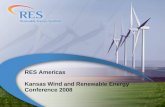 RES Americas Kansas Wind and Renewable Energy Conference 2008.