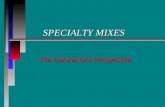 SPECIALTY MIXES The Contractors Perspective. The Process The TeamThe Team The BudgetThe Budget The Lab/ TrialsThe Lab/ Trials The RoadThe Road.