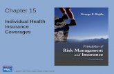 Copyright © 2008 Pearson Addison-Wesley. All rights reserved. Chapter 15 Individual Health Insurance Coverages.
