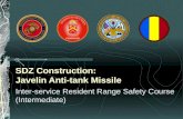 SDZ Construction: Javelin Anti-tank Missile Inter-service Resident Range Safety Course (Intermediate)