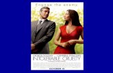 Coenism In classic Coenian fashion, Intolerable Cruelty is an absurd, postmodern, slapstick, screwball comedy – arguably their most extreme expression.