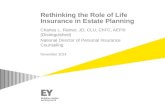 Rethinking the Role of Life Insurance in Estate Planning Charles L. Ratner, JD, CLU, ChFC, AEP® (Distinguished) National Director of Personal Insurance.