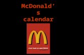 McDonald’s calendar 2011 January 1 2 3 4 5 6 7 8 9 10 11 12 13 14 15 16 17 18 19 20 21 22 23 24 24 26 27 28 29 30 31.