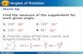 13.2 Angles of Rotation