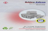 Voltage Stabilizers and AC Power Conditioners - Servo Electronic Range