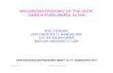 Vedic astronomy behind the darsha-purnamasa altar