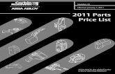 Corbin Parts Price Book 2011