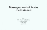 Management of brain mets