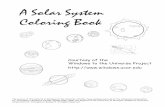 sistemul solar carte de colorat