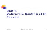 Delivery & Routing IP packets