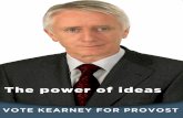 Colm Kearney Full Manifesto
