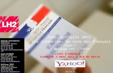 1 Présidentielle 2012 Les intentions de vote des Français - Vague 11 - Sondage LH2 / Yahoo ! Adélaïde ZULFIKARPASIC Directrice Département Opinion institutionnel.