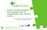 CO-ACTIONS – coopérative dActivités et dEntrepreneur.e.s S.C.I.C S.A.R.L à capital variable - RCS Bordeaux 529 817 157 – TVA INTRA : FR 74 529817157 Tél.