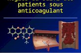 Règles du suivi des patients sous anticoagulant. AFSSAPS : enquête iatrogénie (1998) Accidents hémorragiques AVK : 1ère cause d'accident iatrogène France.