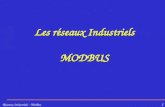 1 Réseaux Industriels - Modbus Les réseaux Industriels MODBUS.