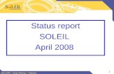 1 April 2008 – Tango Meeting – A.Buteau ICALEPS 2005 Status report SOLEIL April 2008.