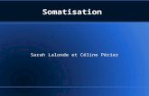 Somatisation Sarah Lalonde et Céline Périer. For each ailment that doctors cure with medications (as I am told they occasionally succeed in doing), they.