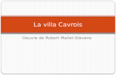 Oeuvre de Robert Mallet-Stevens La villa Cavrois.