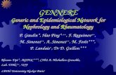 GENNERE Generic and Epidemiological Network for Nephrology and Rheumatology P. Gaudin*, Hao Ping*, ++, F. Raguimov ++, M. Simonet ++, A. Simonet ++, M.