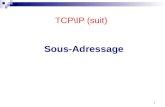 Sous-Adressage 1 TCP\IP (suit). Network 172.16.0.0 172.16.0.0 Addressing Without Subnets 172.16.0.1172.16.0.2 172.16.0.3 …... 172.16.255.253172.16.255.254.