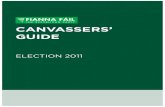 Fianna Fáil Canvassers Guide