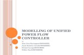 MODELLING OF UNIFIED POWER FLOW CONTROLLER,ppt