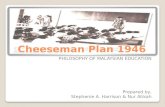 Cheesemen Plan 1946
