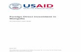 Foreign Direct Investment in Mongolia an Interactive Case Study (USAID, 2007)