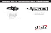 DISH Pro-DISH Pro Plus Installation Quick Reference Guide