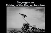 Siegesgesten: Raising of the Flag on Iwo Jima. Raising of the Flag on Iwo Jima im Film.